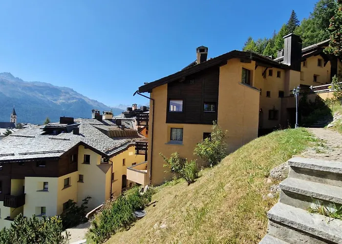 Apartman Chesa Bellaval, Haus Rizza 3 1 2 Zimmerwohnung Silvaplana